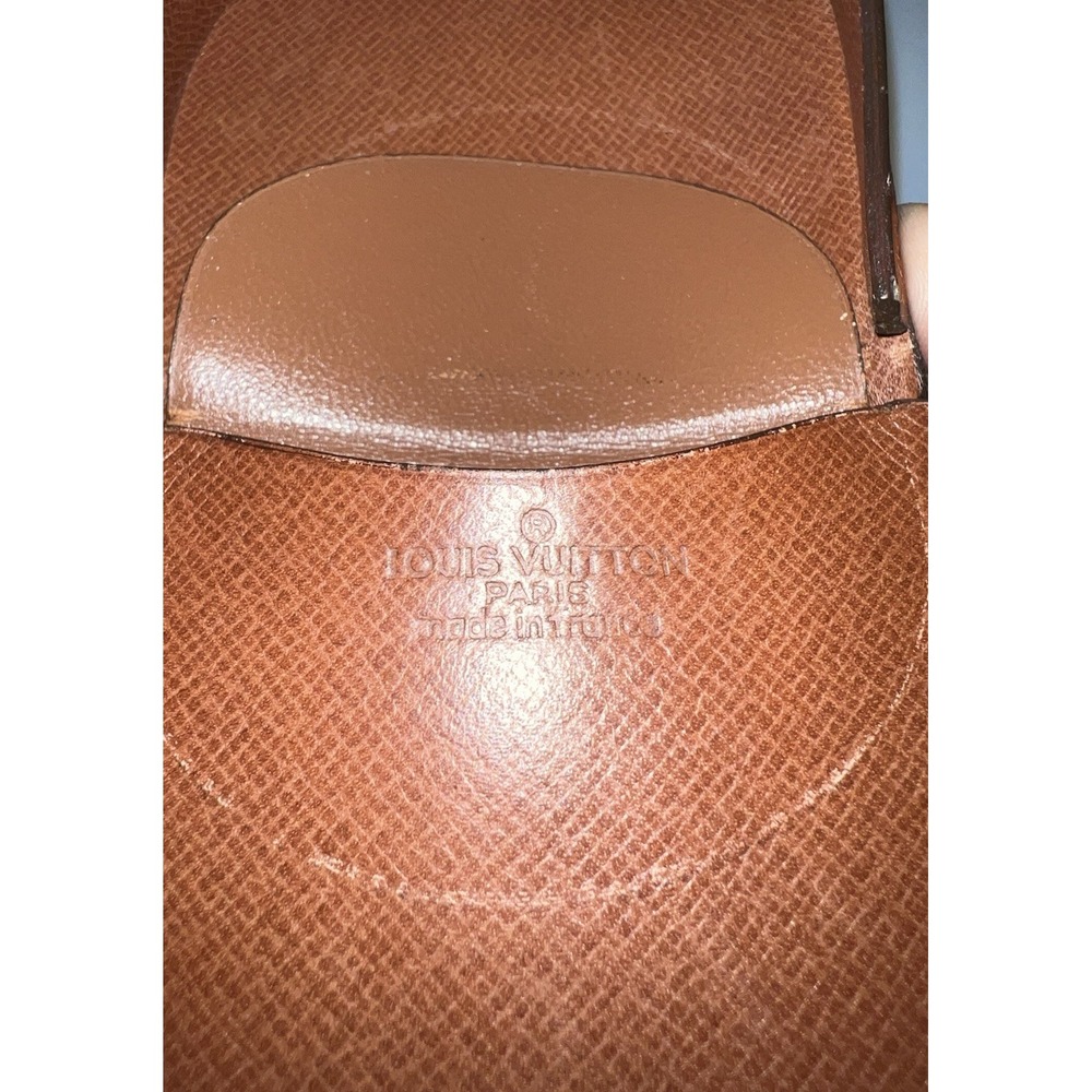 Louis Vuitton Mono Porte Monnaie Cuvette Horseshoe Coin Wallet Purse Case Brown - Picture 9 of 12